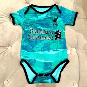 Liverpool Standard Chartered L.F.C. Infant Jersey Onesie size 9-12M